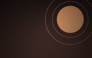 Ilustrasi lingkaran konsentris sebagai gambaran roda