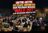Detik-detik Delegasi Indonesia Walk Out Saat Netanyahu Naik Podium di PBB, Puluhan Negara Ikut Tinggalkan Ruangan