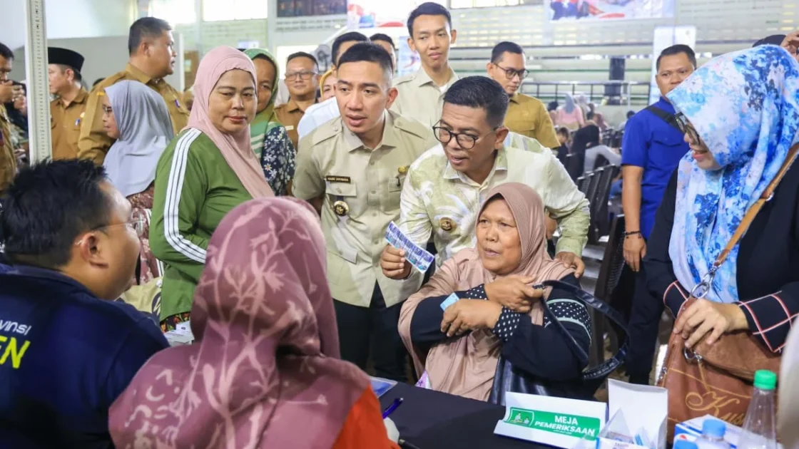 Gubernur Banten Ingatkan Masyarakat Pentingnya Kesehatan, Ajak Peduli Kesehatan Lewat Program Cek Kesehatan Gratis
